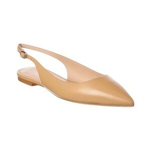 NWOT - Stuart Weitzman Mara Leather Slingback Flat - Size 7.5